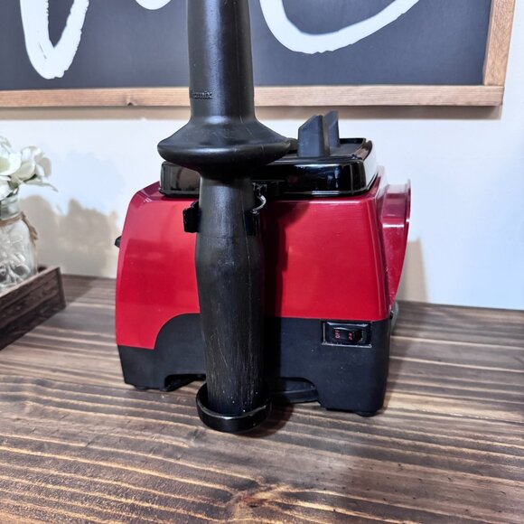 Vitamix 7500 VMO158 Blender | BASE ONLY | Red 10 Speed | Works Great 120V - Picture 6 of 13